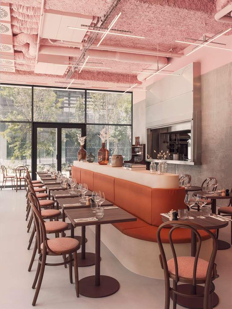 Okko Hotels Paris La Defense 楠泰尔 餐厅 照片
